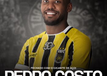 Volta Redonda confirma a chegada de Pedro Costa, emprestado pelo Santa Cruz