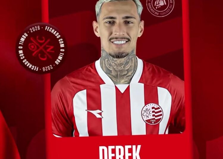 Náutico contrata o atacante Derek, ex-Atlético-GO