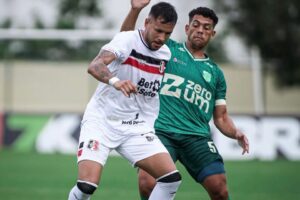 Santa Cruz encara o Confiança em Aracaju. Foto: Lenilson Santos/Floresta.