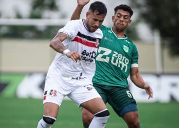 Santa Cruz encara o Confiança em Aracaju. Foto: Lenilson Santos/Floresta.