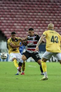 Santa Cruz perde na Arena contra o Ypiranga-RS. Foto: Evelyn Victoria